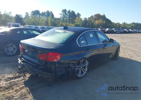 2017 BMW 330I xDrive из США, поврежденный, VIN WBA8D9C30HA011651